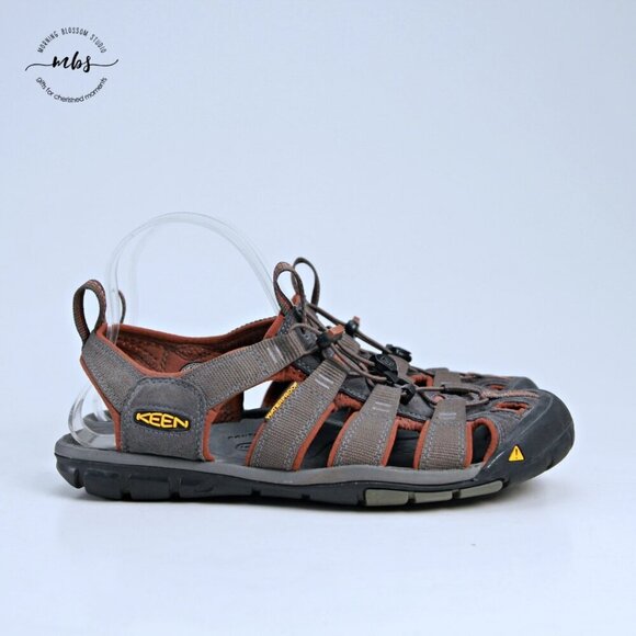 Keen‎ Clearwater Cnx Sandals Raven Tortoise Shell Brown Gray Men US 8, EU 40.5 main image 14
